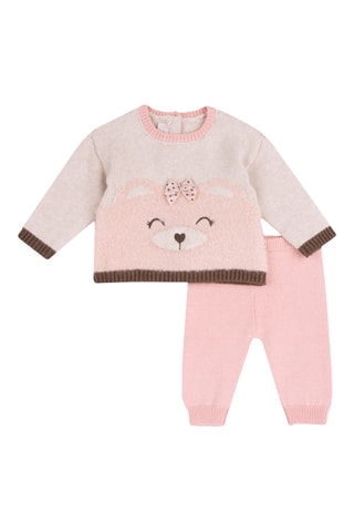 Pull et pantalon - Rose