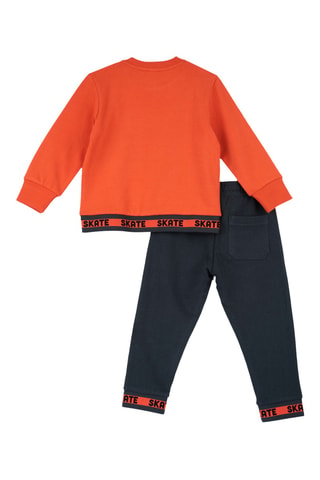 Sudadera y pantalón de chándal - Naranja