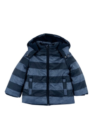 Doudoune à capuche - Bleu marine