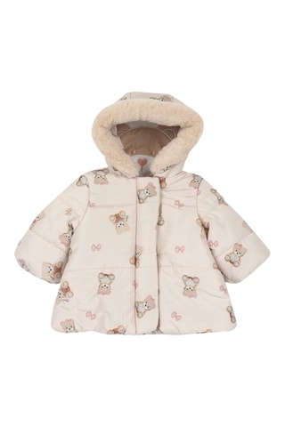 Doudoune à capuche - Beige