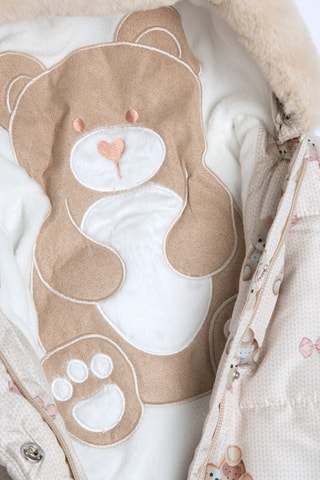 Doudoune à capuche - Beige