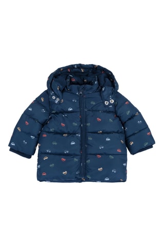 Doudoune à capuche - Bleu marine