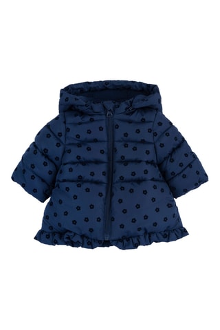 Doudoune à capuche - Bleu