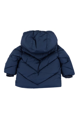 Doudoune à capuche - Bleu foncé
