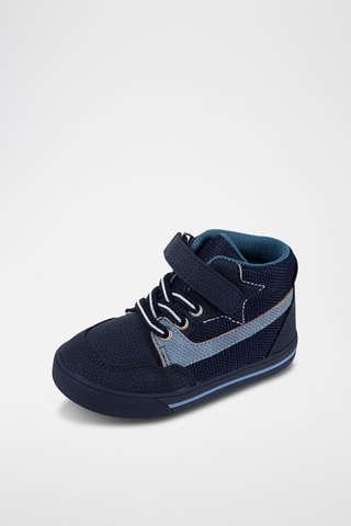 Hoge Sneakers - Marineblauw