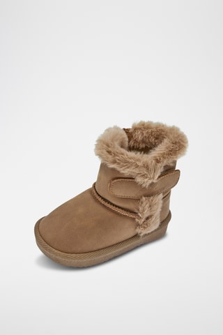Bottines fourrées - Camel