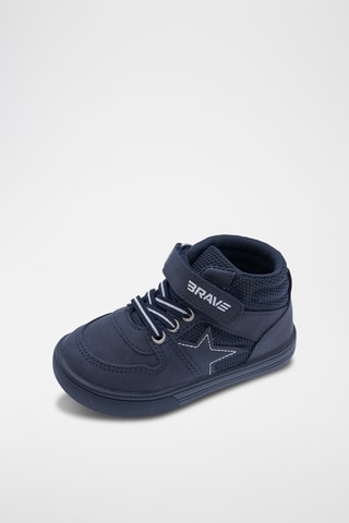 Baskets montantes - Bleu foncé