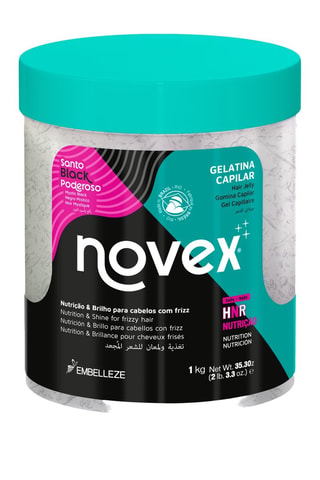 Gel capillaire Santo Black Poderoso - 1 kg