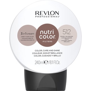 Soin nutritif repigmentant - Nutri Color Filters - 512 châtain cendré perlé - 240 ml