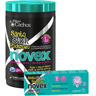 Coffret masque & recharge - Huile de baobab - Cheveux bouclés - 2 produits