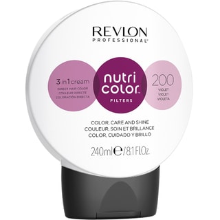 Soin nutritif repigmentant - Nutri color filters - Cheveux colorés - 200 Violet - 240 ml