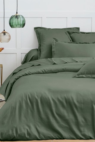 Copripiumino in cotone 57 fili/cm² - Verde