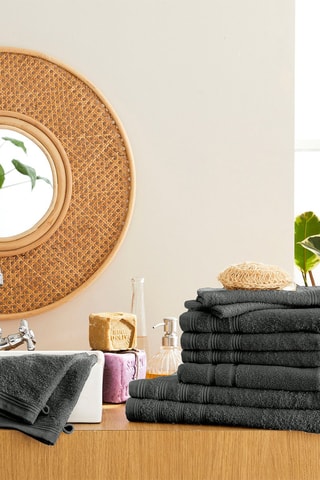 Set bagno - 10 pezzi - Grigio