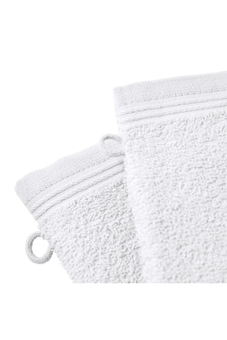 2 guanti da bagno Spa - Bianco