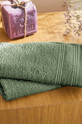 Asciugamano ospite - Verde