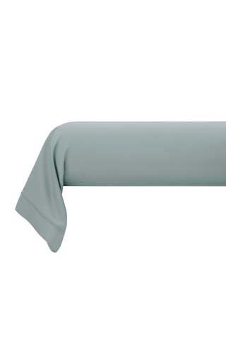 Federa cuscino alla francese in raso di cotone 120 fili/cm² Prestige - Verde