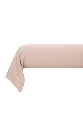 Federa cuscino alla francese in raso di cotone 120 fili/cm² - Rosa