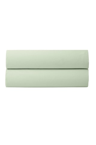 Lenzuolo sotto in cotone 80 fili/cm² - Verde