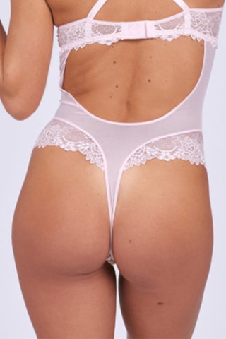 Body tanga Dahalia - Rosa