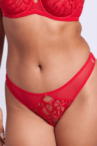 Tanga Fraise - Rojo
