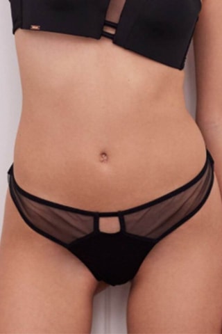 Sujetador bandeau Fuzz - Negro - Copa de la B a la D