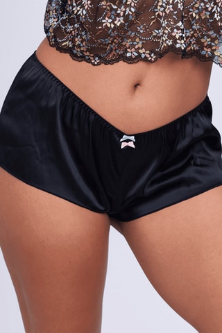 Short de pijama Aroma - Negro