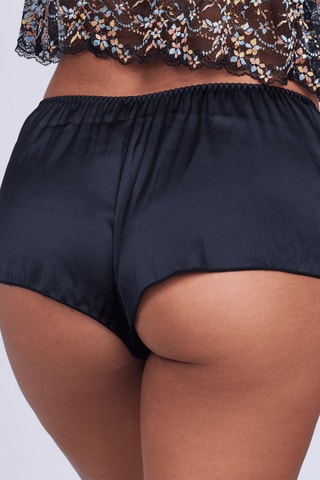 Short de pijama Aroma - Negro