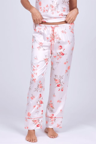 Pantalón de pijama Vivian - Blanco