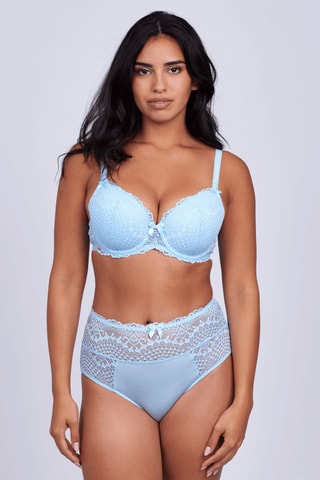Braga de talle alto Flirty - Celeste