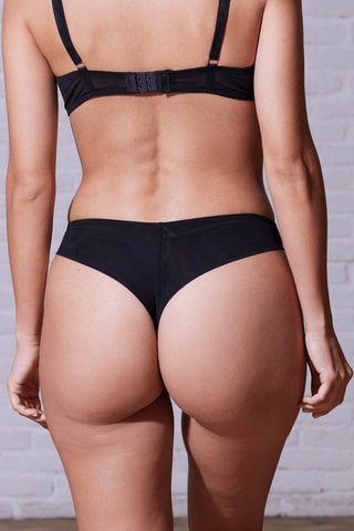 Braga brasileña Radieuse - Negro