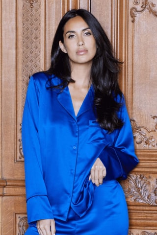 Camisa de pijama Palace - Azul noche