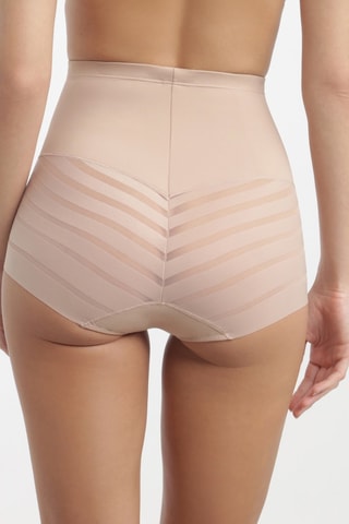 Shorty taille haute Diam's Control Medium - Beige - Dim