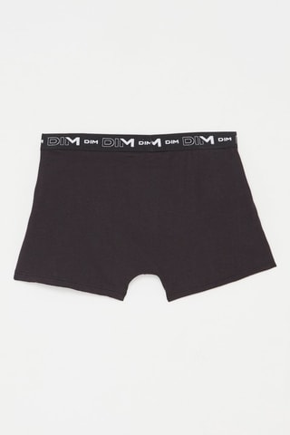 2 bóxers algodón stretch Negro - Dim