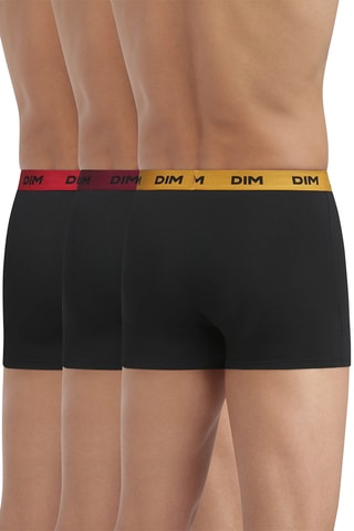 3 boxers Mix and Colors - Noir