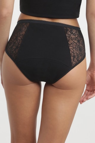 Culotte Protect Coton Bio - Flux très abondant - Noir - Dim