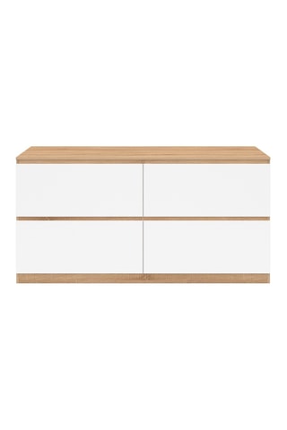 Mueble de cuarto de baño de 4 cajones Tom - 120 x 45 x 60 cm