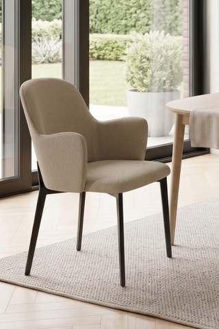 2 fauteuils Bressanone - Beige - En tissu