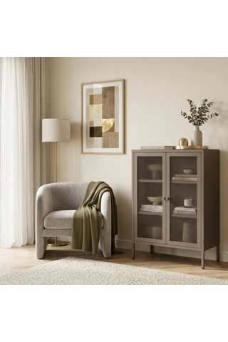 Buffet 2 portes Veroli - 70 x 100 x 40 cm