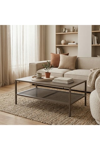 Table basse Veroli - 100 x 40 x 60 cm