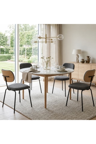 4 chaises Fasano - 59 x 86 x 46 cm