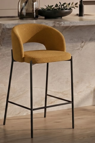 2 tabourets de bar Lucca - 50 x 89 x 50 cm