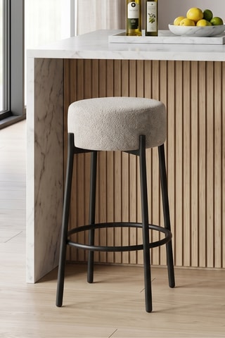 2 tabourets de bar Tropea - 41 x 67 x 41 cm