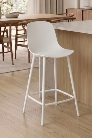 4 tabourets de bar Trapani - 47 x 91,5 x 47,5 cm