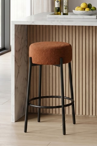 2 tabourets de bar Tropea - 41 x 67 x 41 cm