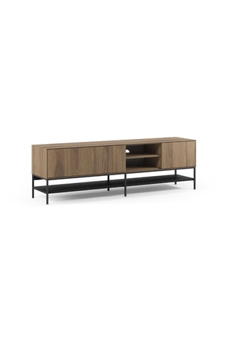 Meuble TV 1 porte et 1 abattant Palinuro - 180 x 55 x 35 cm
