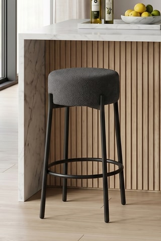 2 tabourets de bar Tropea - 41 x 67 x 41 cm
