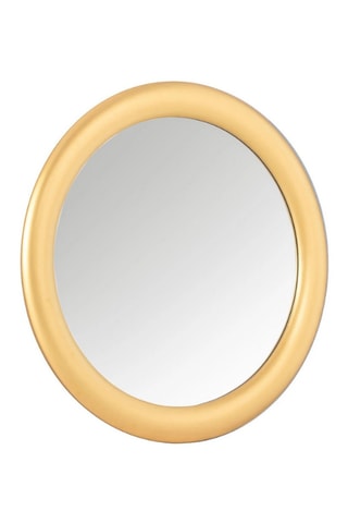 Miroir en bois Chioggia - 80 cm - Doré