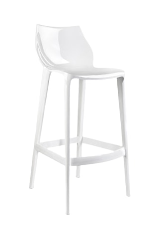 2 tabourets de bar d’extérieur Mattinata - 45,3 x 90,1 x 49,8 cm