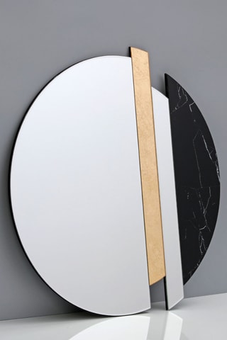 Miroir Lavagna - 60 cm - Argenté