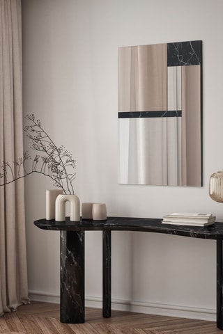 Miroir Sabbioneta - 60 x 90 x 2 cm - Argenté